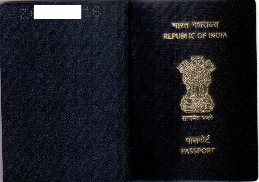 Passport Cover Page Sample 2